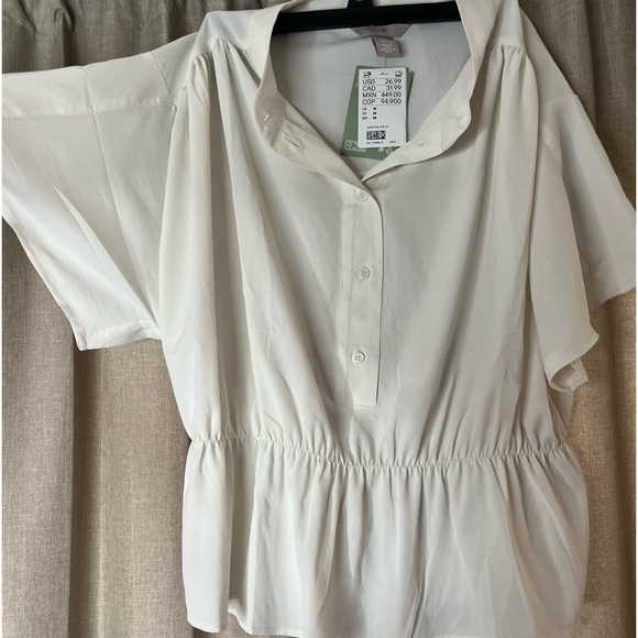 Ivory H&M Blouse - Picture 4 of 4